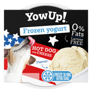 YowUp! Yogur congelado sabor hot dog con queso - 12 x 120 g