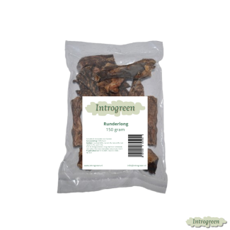 Runderlong in verpakking – natuurlijke hondensnack 500g