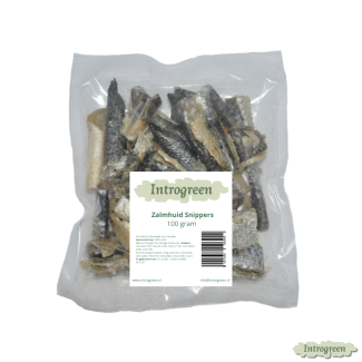 Trozos de piel de salmón – 100 gramos