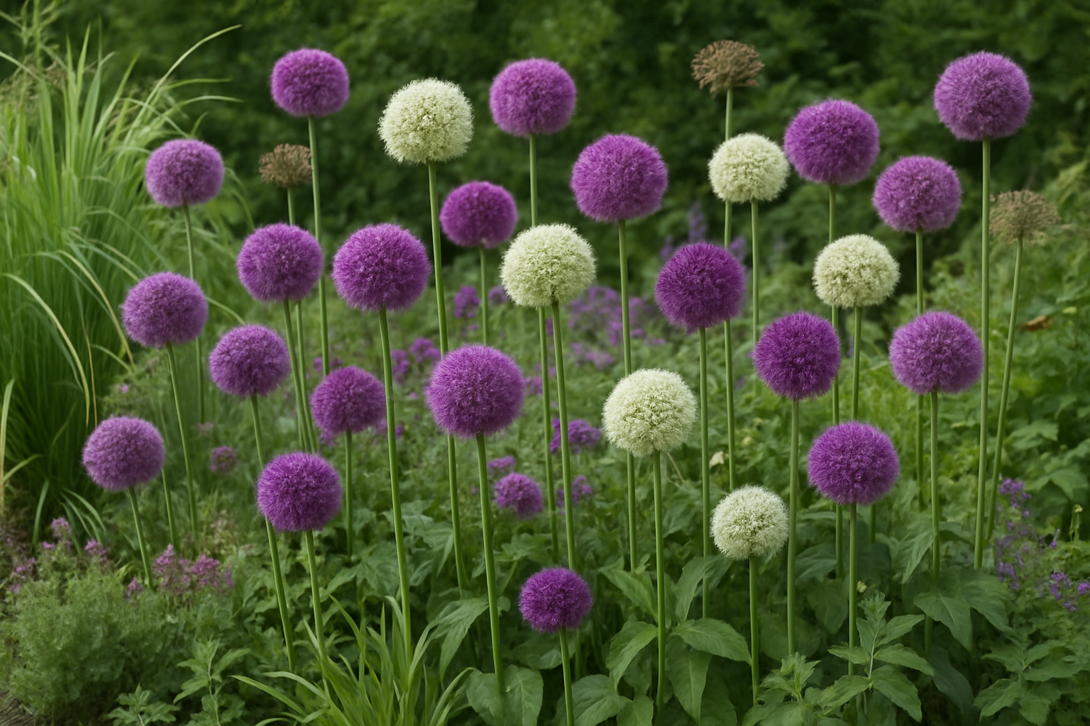 Allium (Cebolla ornamental): Plantar, Combinar y Cuidar