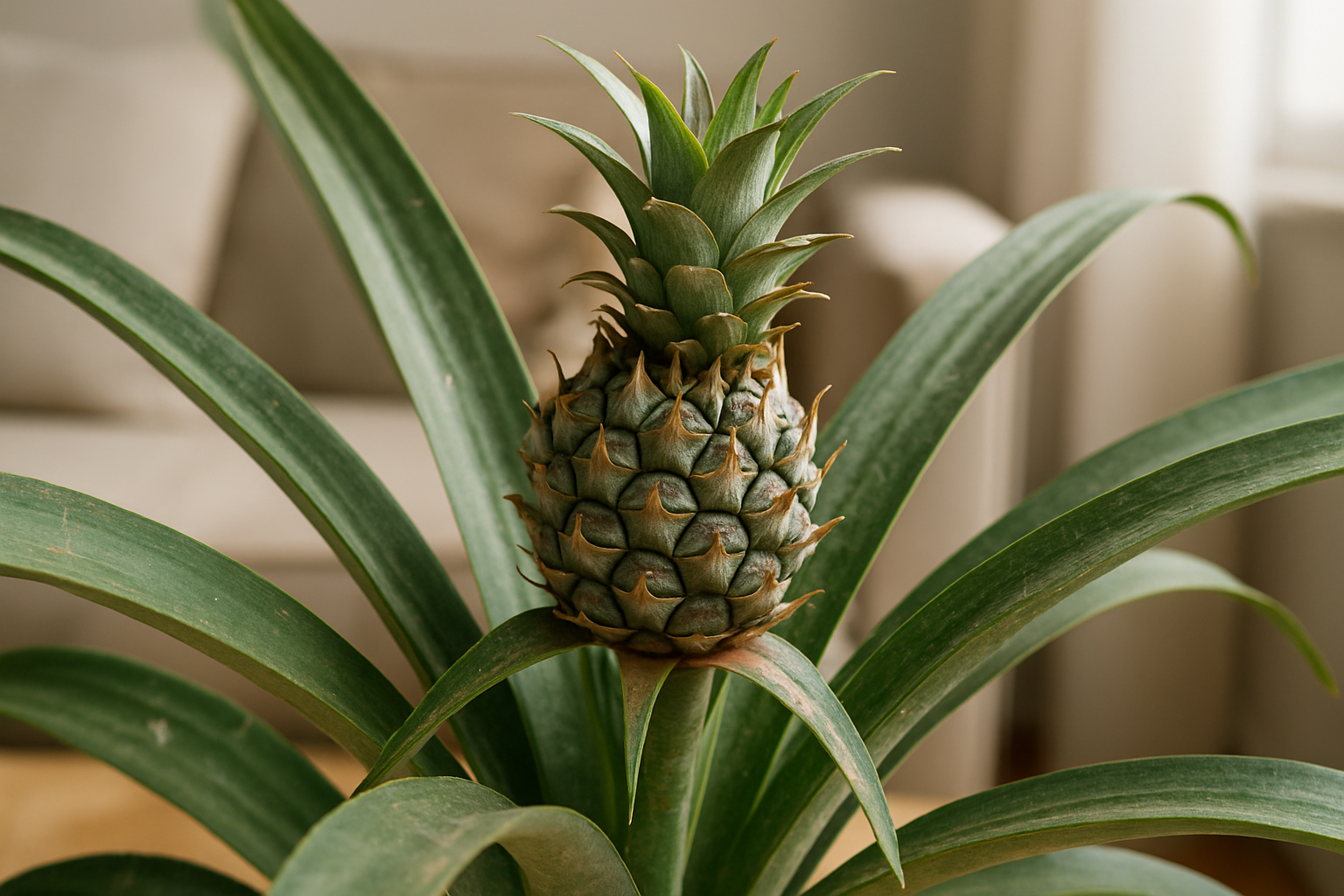 Plagas en la Planta de Piña de Interior