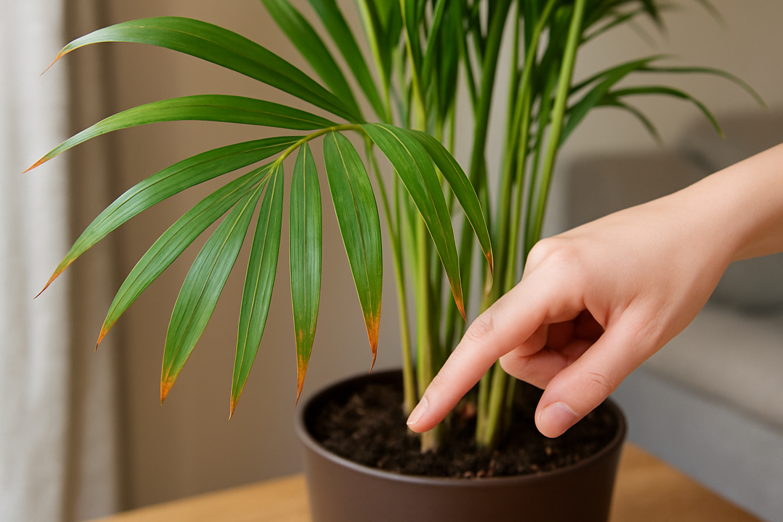 Cuidados de la palma Areca: consejos prácticos