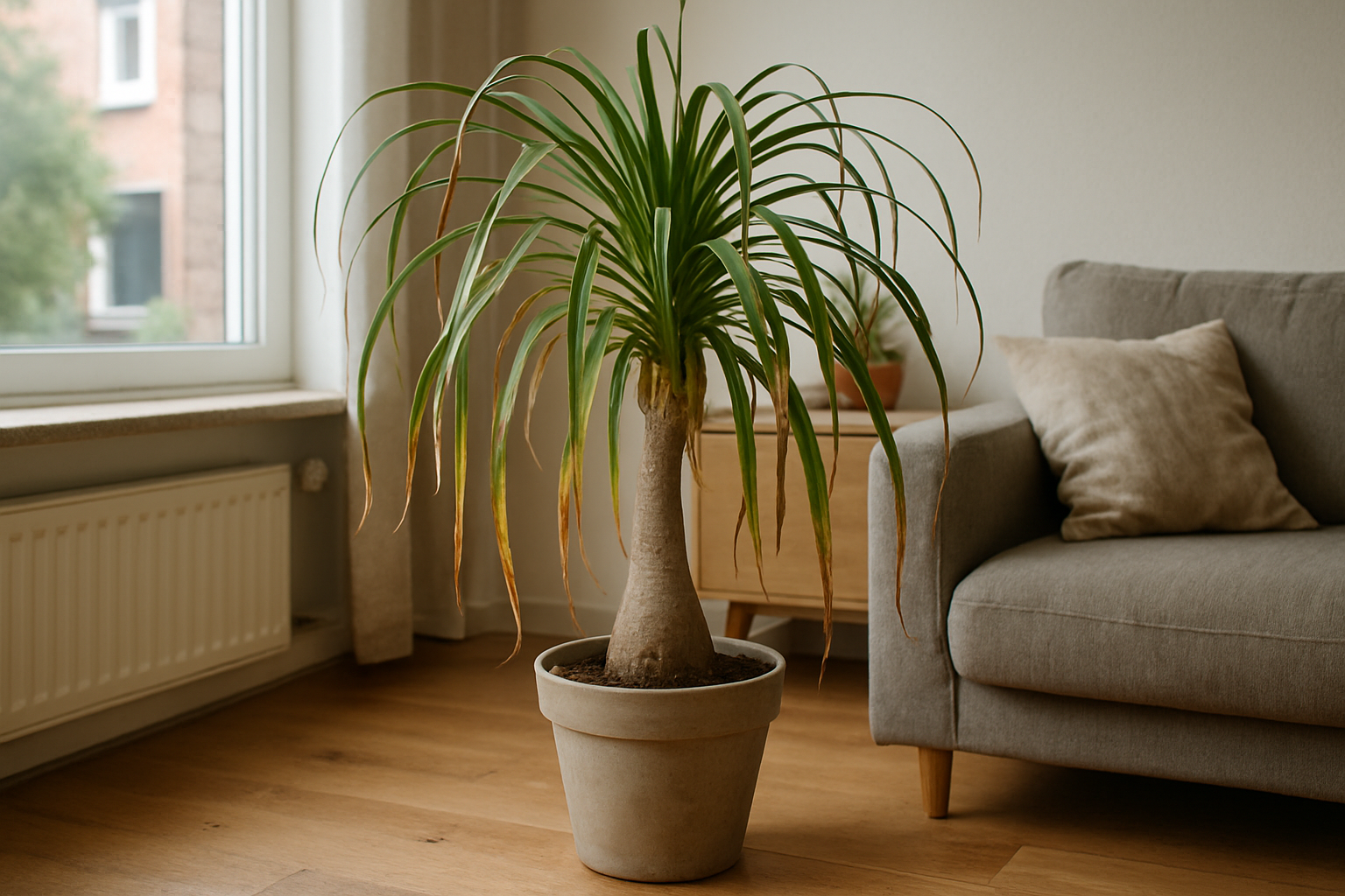 Problemas de Beaucarnea: causas y soluciones