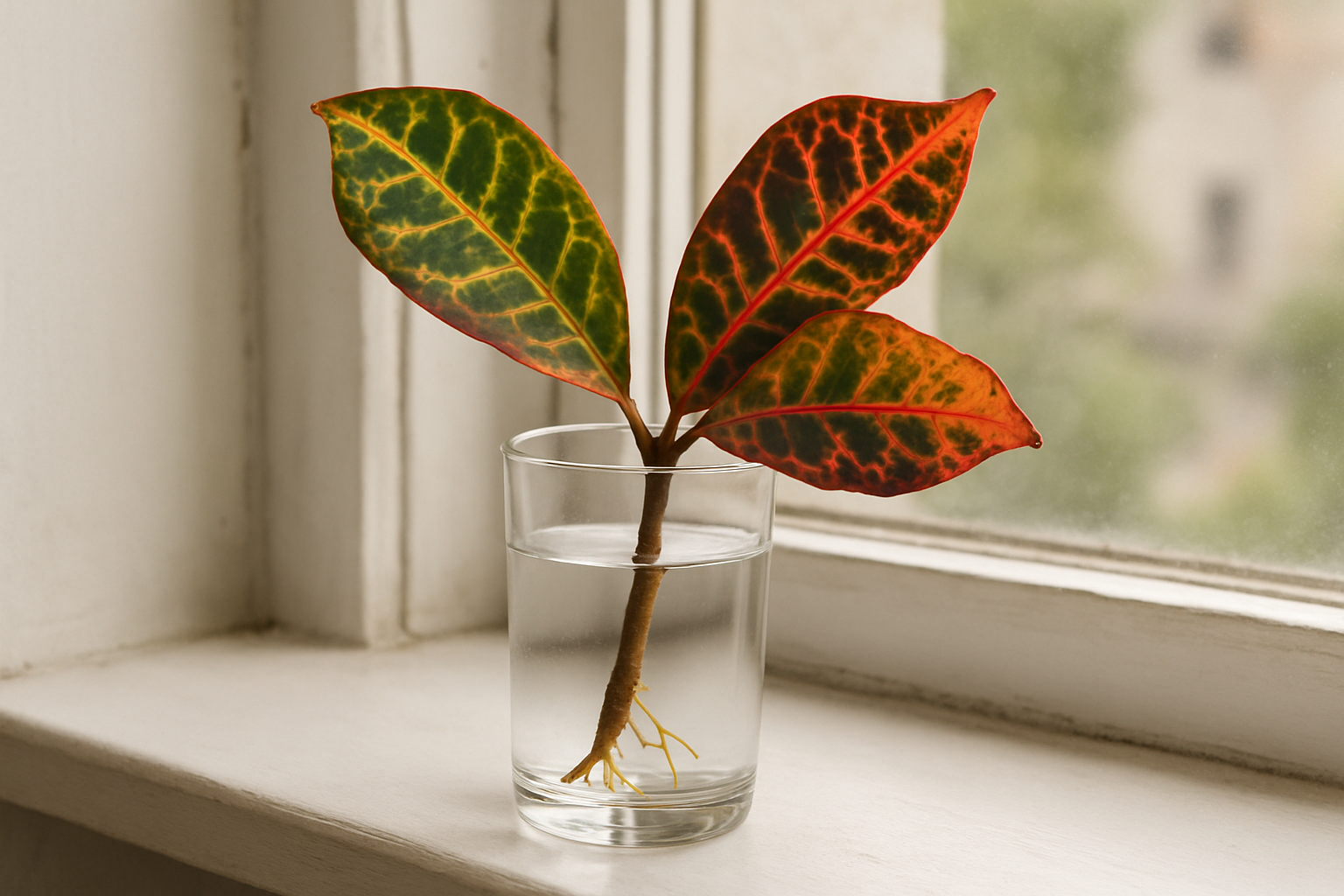 Codiaeum esquejes: Así se hace