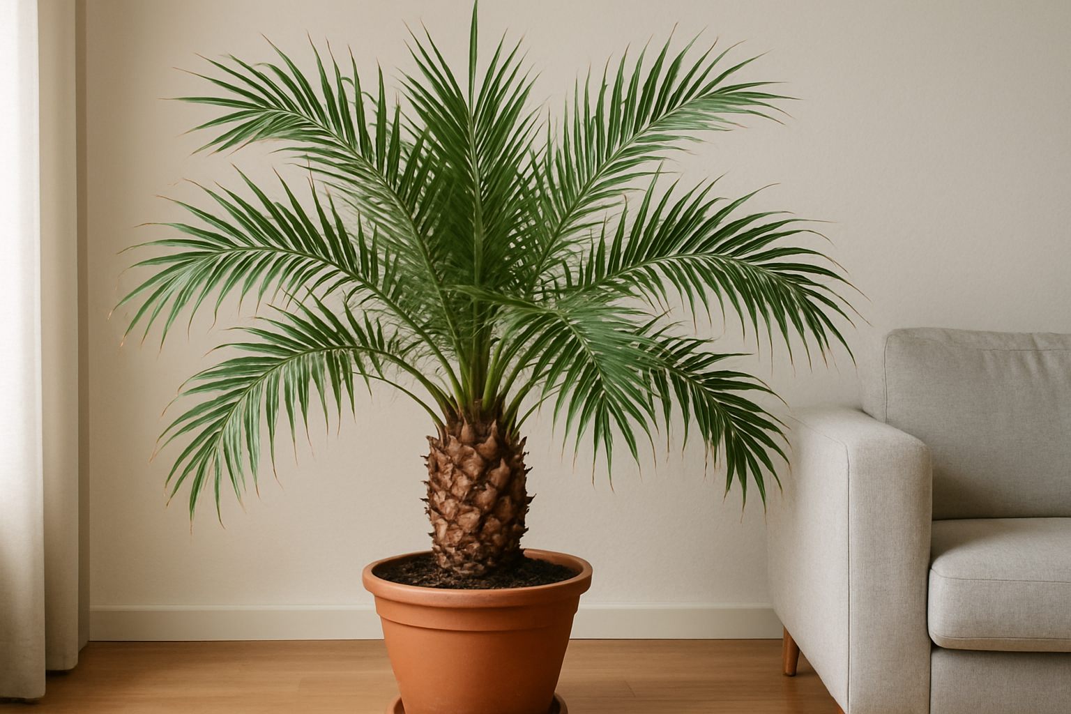 Palmera datilera como Planta de Interior: Consejos y Resumen