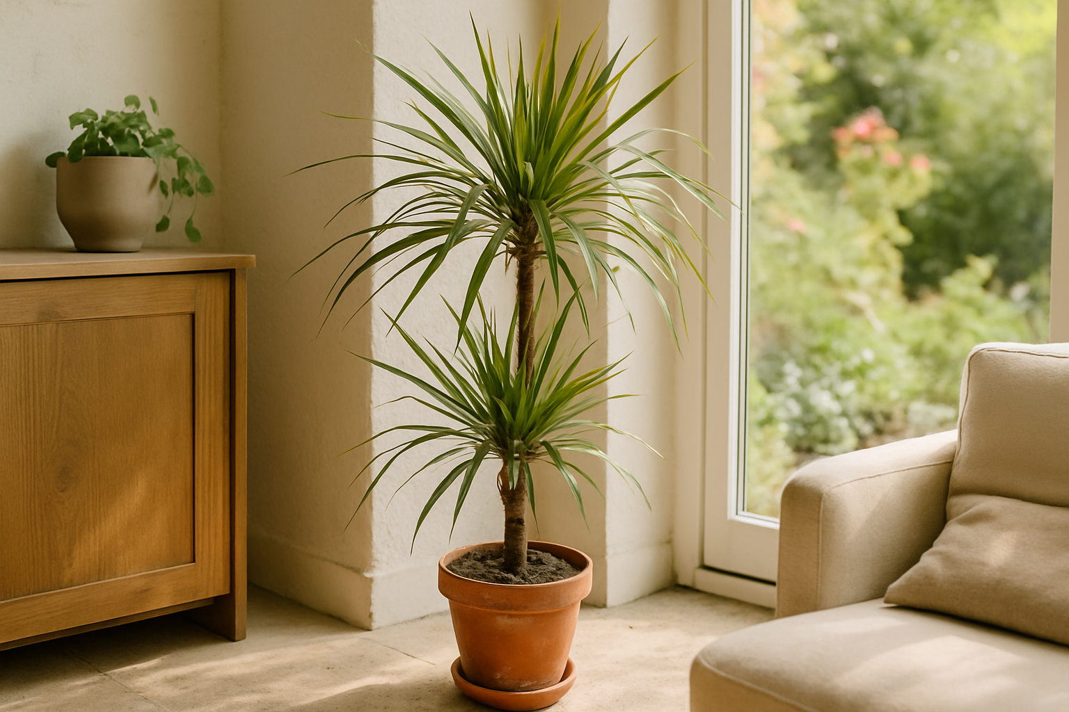 Cuidado de Dracaena en casa
