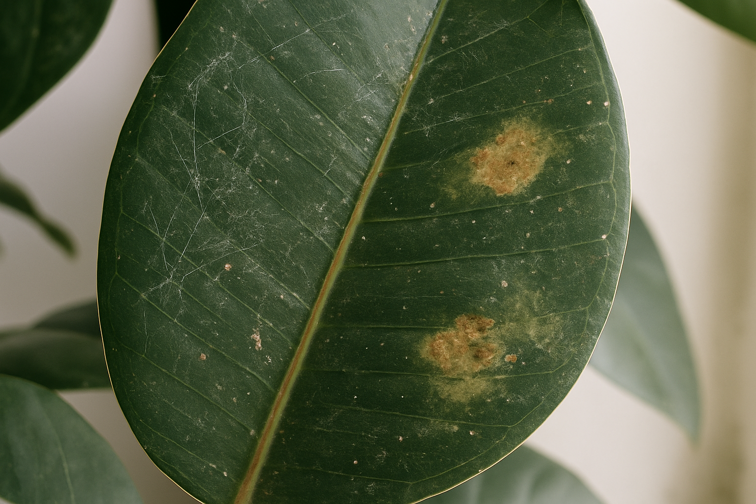 Ficus ongedierte: soorten, herkennen & behandelen