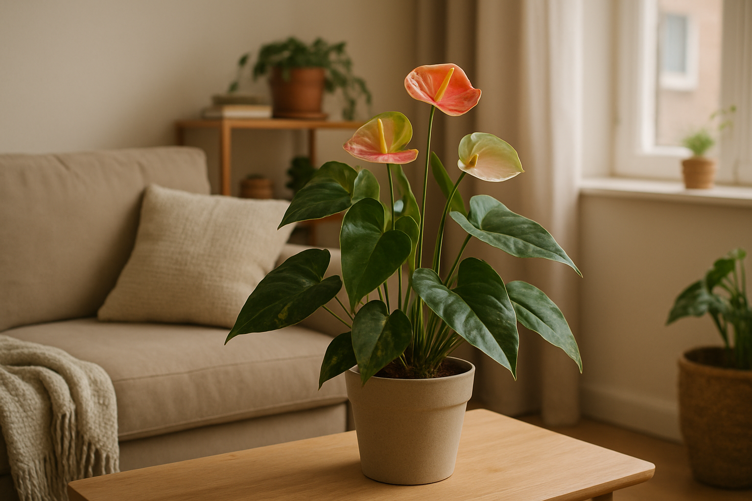 Flamingoplant (Anthurium): Consejos y cuidados