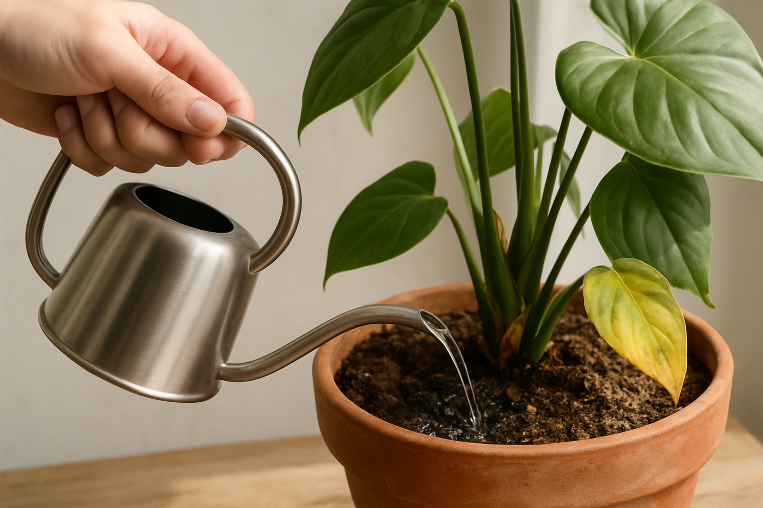 Cómo regar tus plantas de interior: consejos prácticos