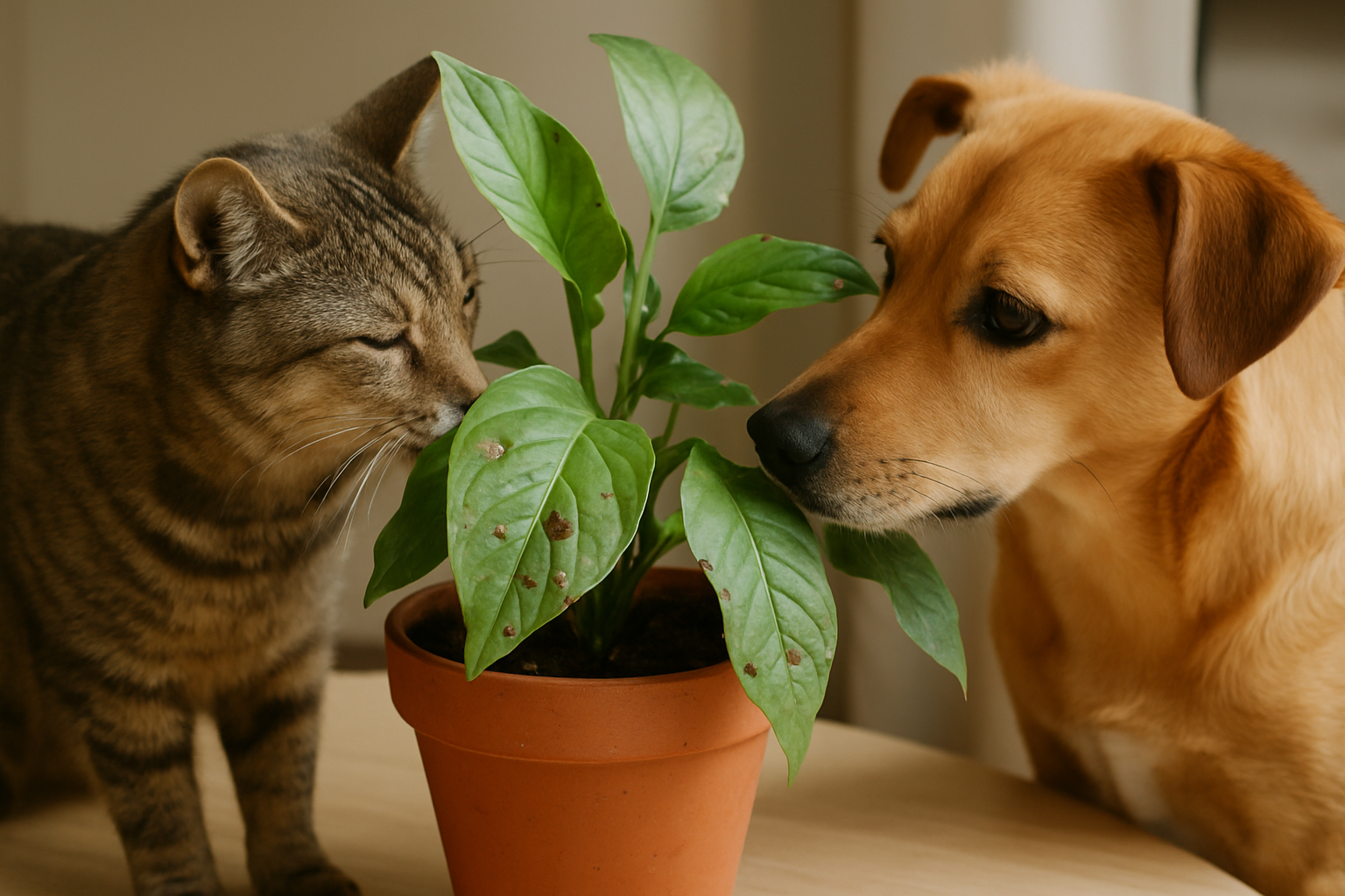 Plantas de interior y mascotas: seguridad y consejos