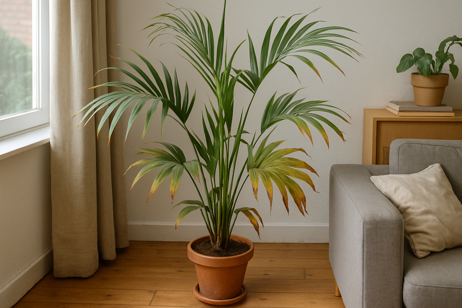 Problemas de la Kentia palm: cómo identificarlos y solucionarlos