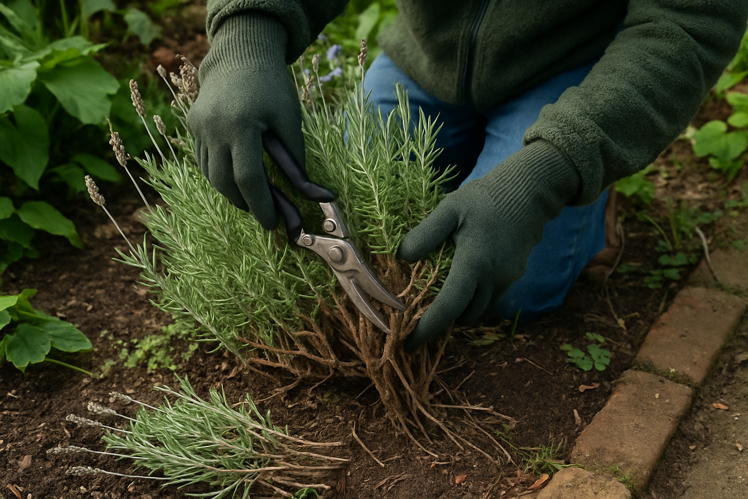 Poda de lavanda: Explicación práctica