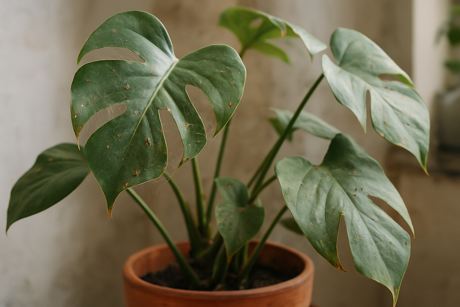 Plagas en Monstera: así las reconoces y cómo actuar