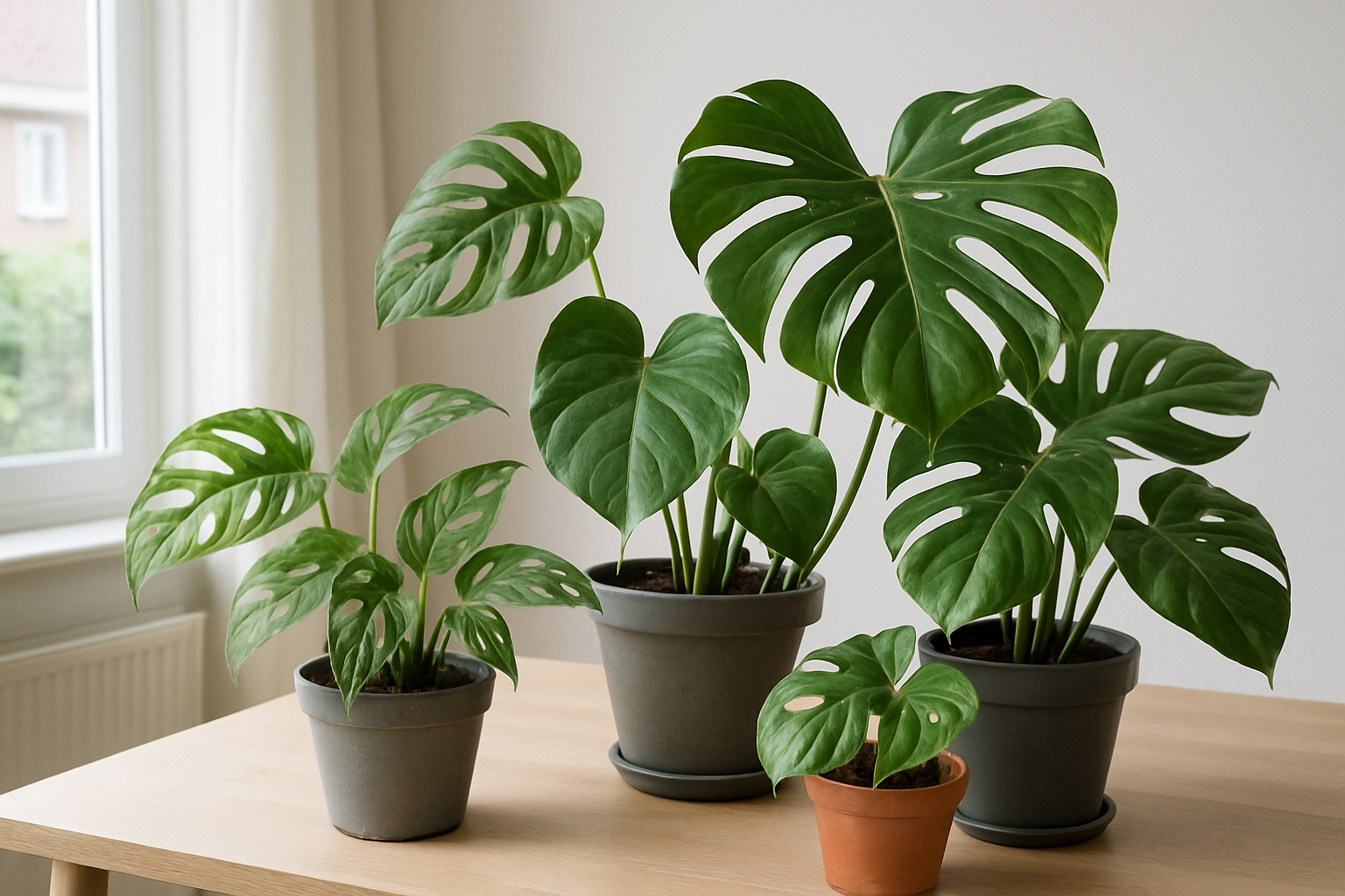 Tipos de Monstera para interior: de clásicas a raras