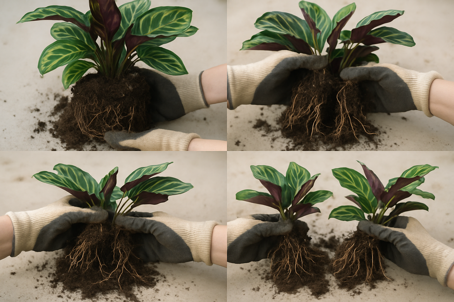Planta pavo real stekken: paso a paso