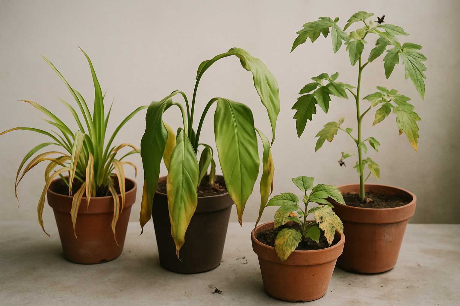 Causas de plagas en plantas