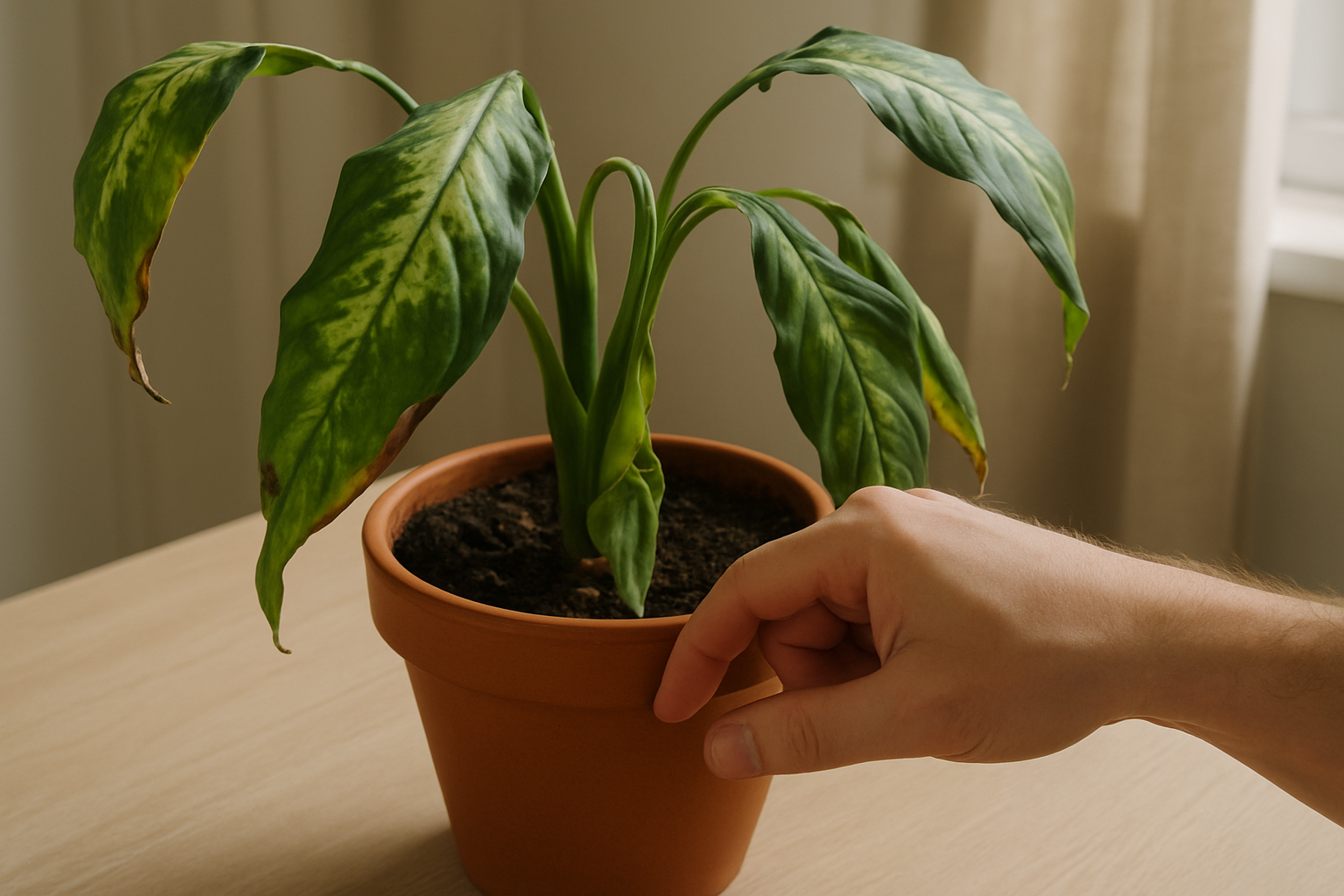 Primeros auxilios para plantas tras trasplante o cambio de ubicación