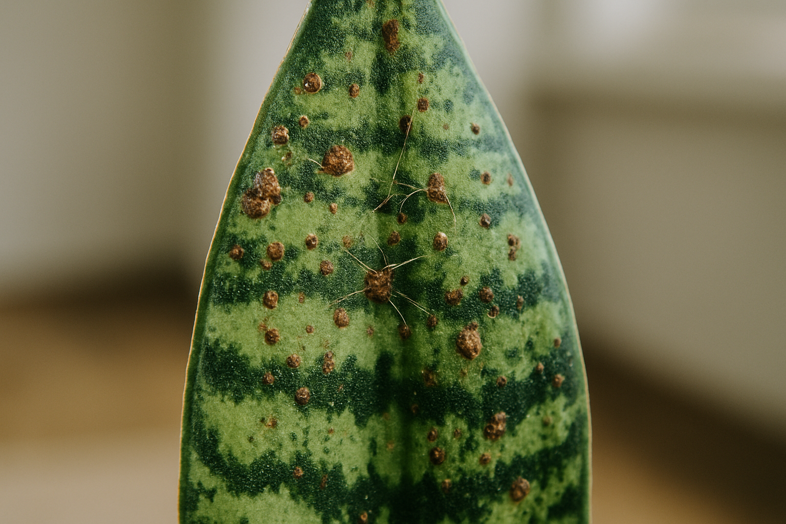 Sansevieria plagas: reconocer y prevenir