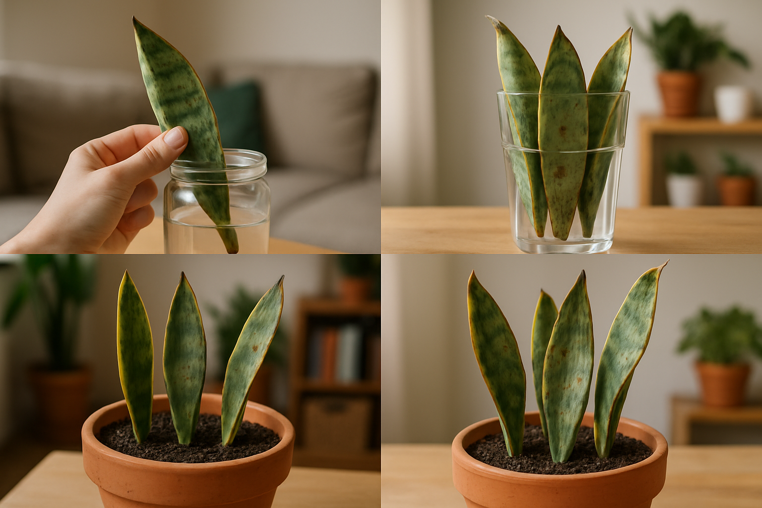 Propagación de Sansevieria: así se hace