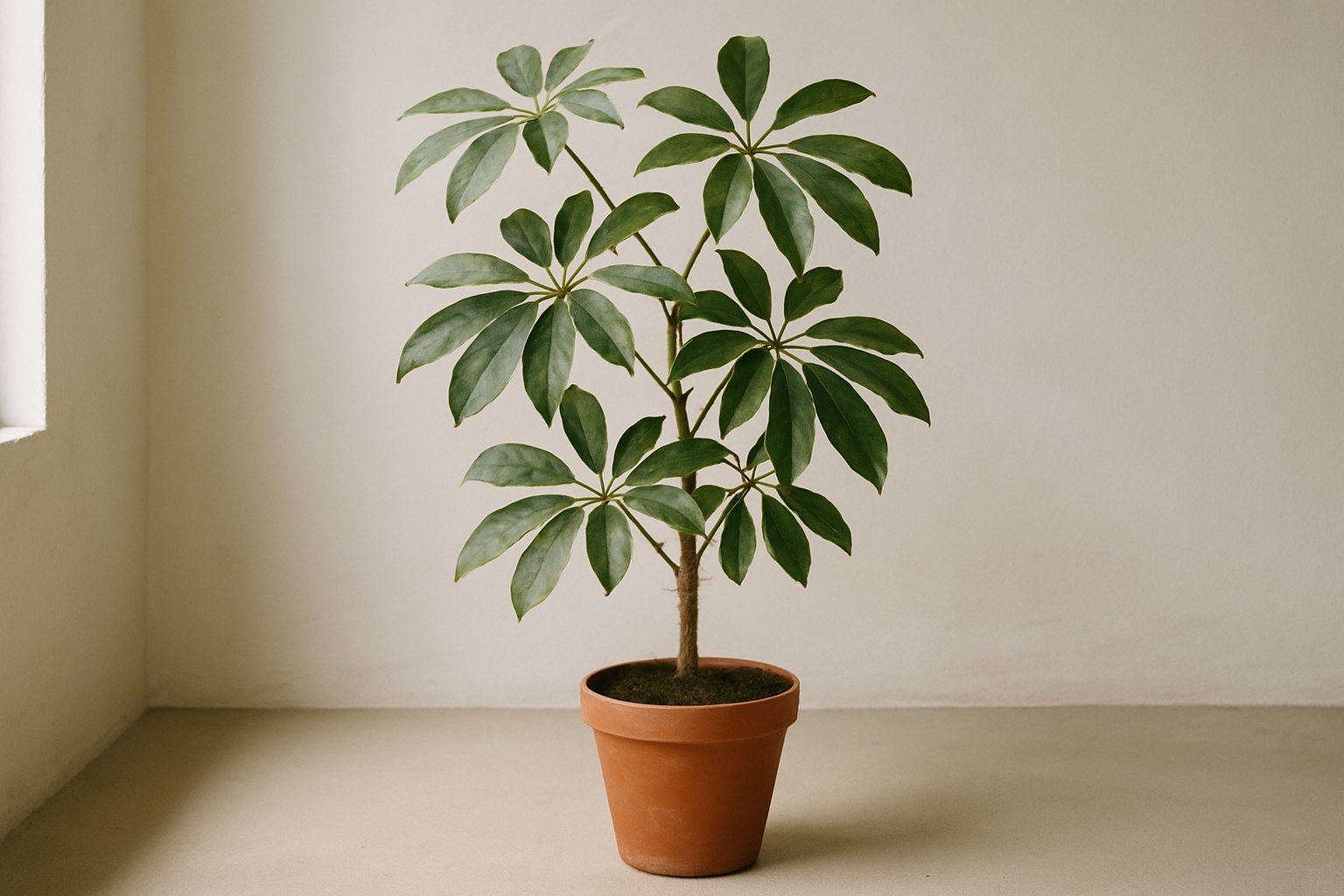 Schefflera: cuidados, problemas y tipos