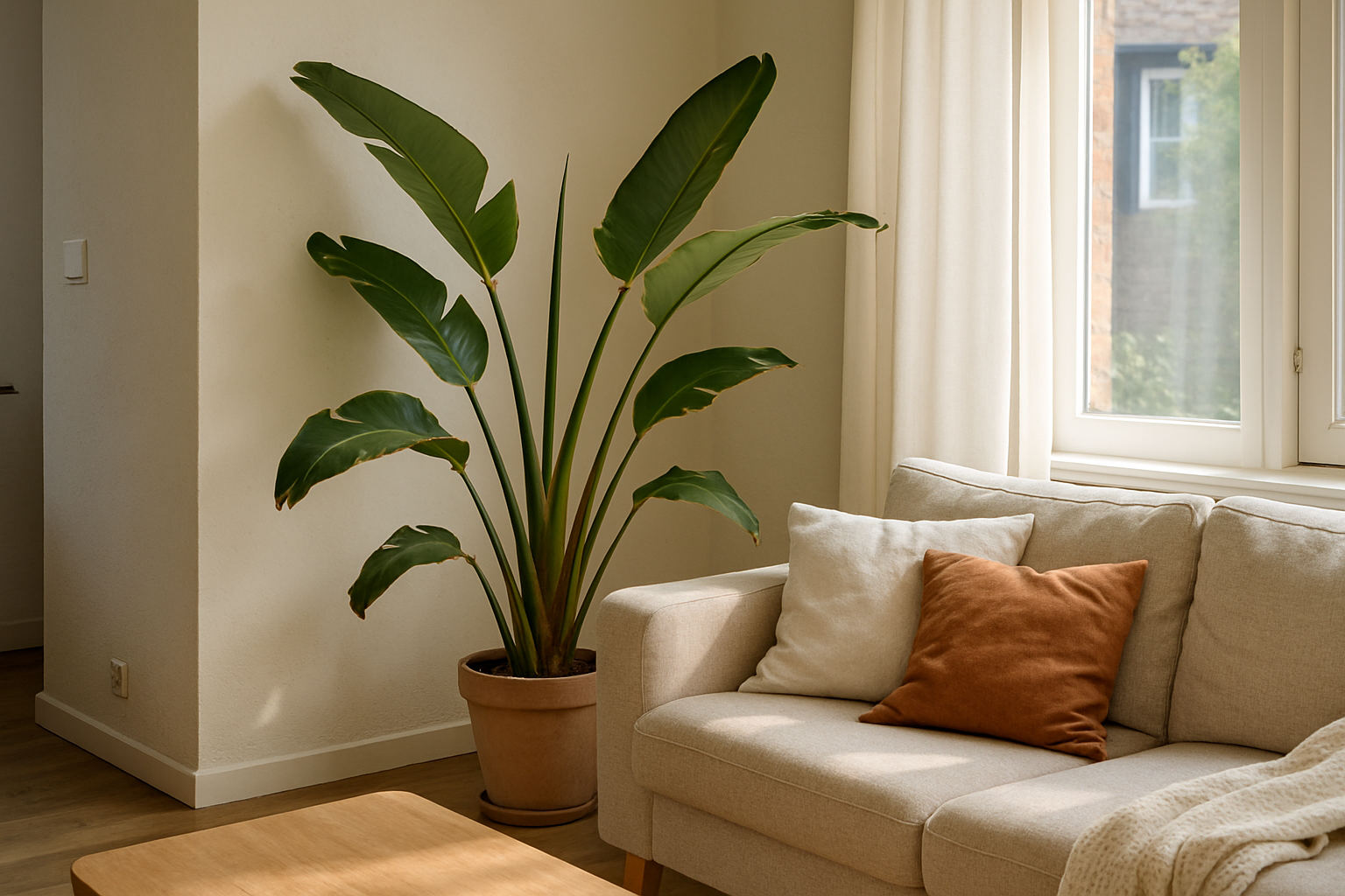 Strelitzia como planta de interior: cuidados, tipos y preguntas frecuentes