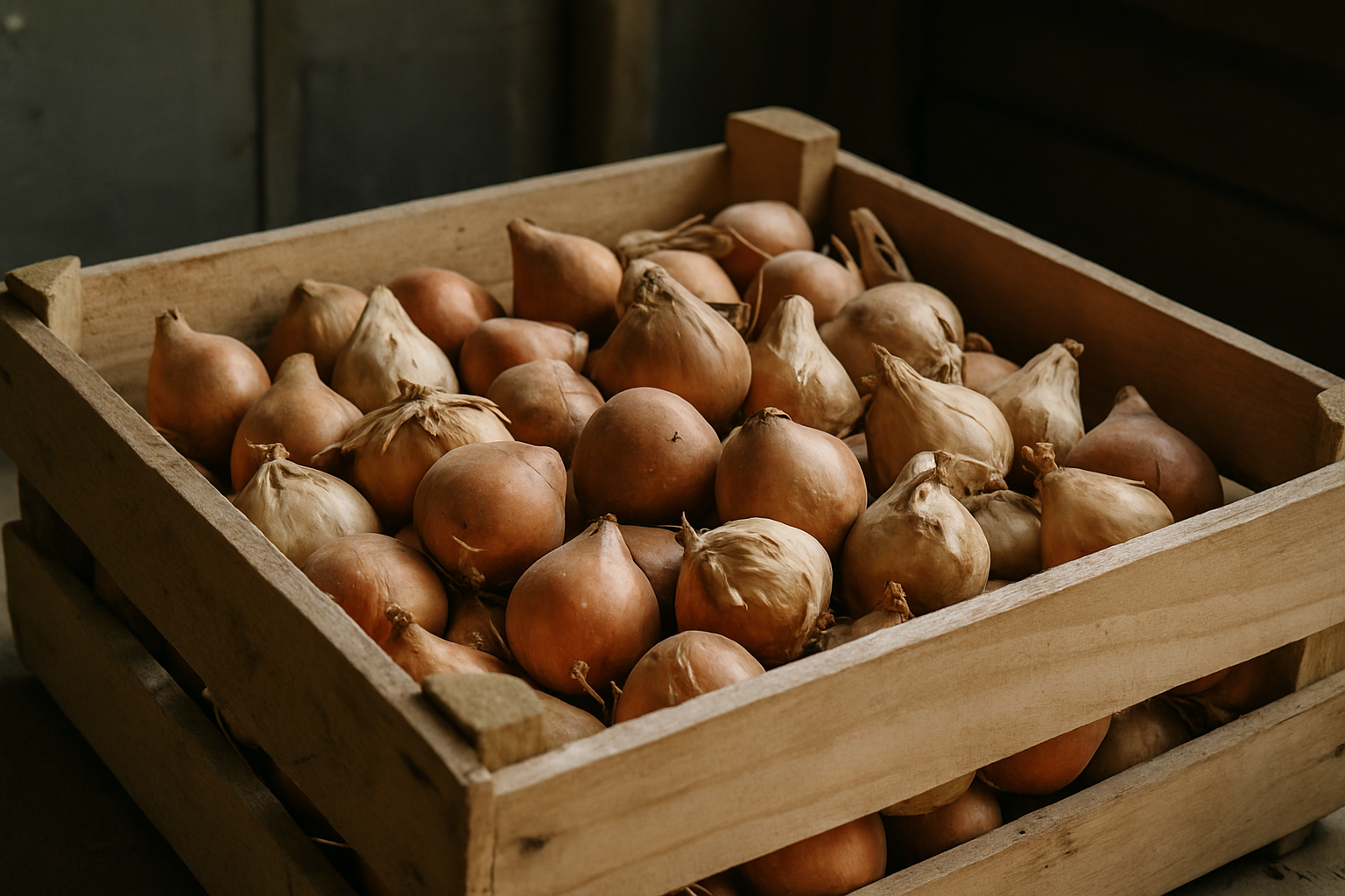 Bulbos de tulipán cuidar y almacenar