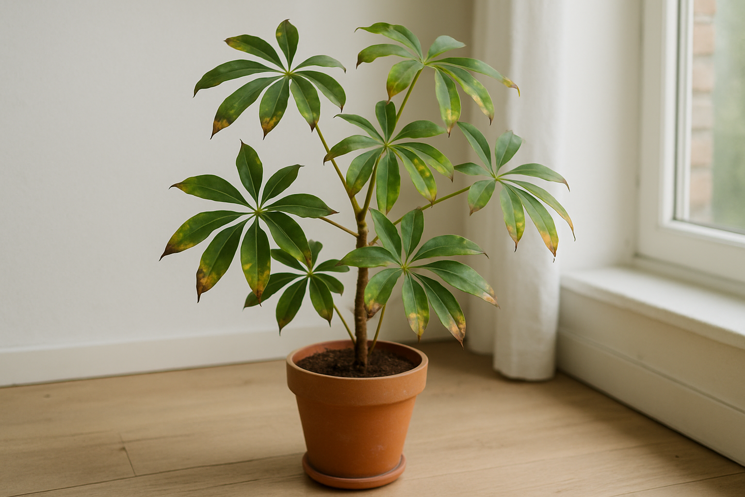 Palmera Rhapis: problemas comunes